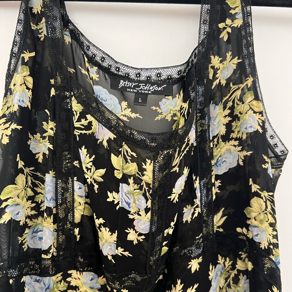Rare Betsey Johnson Sheer Slip Dress - Picture 4 of 7